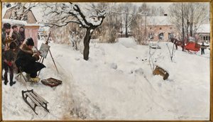 Peintre en plein air